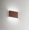 Immagine di Applique Esterno Slim Biemissione Led 12w Marrone IP54 GES882 Gea