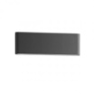 Immagine di Applique Da Parete Esterna Slim Biemissione Led 24w Antracite IP54 GES884 Gea