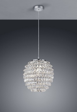 Immagine di Sospensione Petty Grappolo Gemme Gocce Ø35 cm Trio Lighting