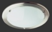 Immagine di Plafoniera Primo Nichel Paralume Vetro Opale 1xE27 Ø30 cm Trio Lighting
