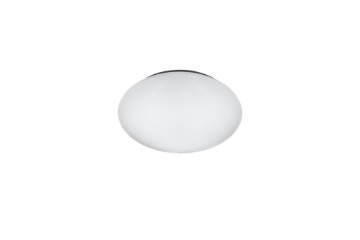 Immagine di Piccola Lampada da Soffitto Rotonda Led Integrato Putz Effetto Stelle IP44 Trio Lighting