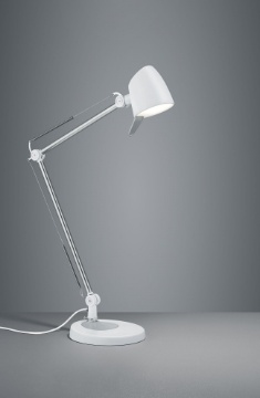 Immagine di Lampada da Scrivania Led 5w Orientabile Rado Bianco Trio Lighting