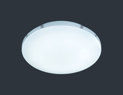 Immagine di Plafoniera Led Rotonda Bianca Bagno Apart IP44 Ø41 cm Trio Lighting