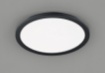Immagine di Plafoniera Nera Camillus Led Switch Dimmer 3 Intensità IP44 Ø40 cm Trio Lighting
