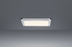 Immagine di Plafoniera Quadrata Cesar Cromo Led 3 Livelli Intensità Luminosa IP44 cm Trio Lighting