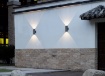 Immagine di Applique a Muro Antracite Doppio Fascio Led Colorado IP54 Trio Lighting