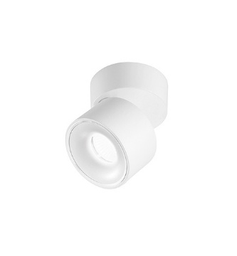 Immagine di Faretto Bianco Da Soffitto Orientabile Led 8w CCT Camera Perenz