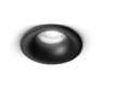Immagine di Faretto Rotondo Nero Per Controsoffitto 85mm Oasis Perenz 6742 N