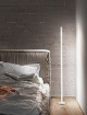 Immagine di Piantana Cilindrica Sottile Bianca Led Touch Dimmer 3000k Stick Perenz