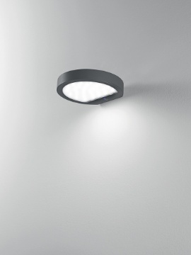 Immagine di Applique Led per Esterno Ricaricabile con Crepuscolare Solar Perenz 6844 A LC
