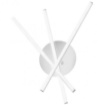 Immagine di Applique Bianca Bacchette Orientabili Led 30w 3000k o 4000k Tullia P3 Gea Luce