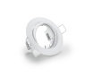 Immagine di Faretto Incasso Orientabile Bianco Jura 83 mm Trio