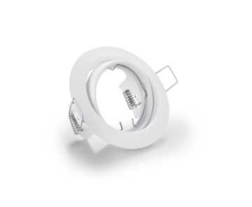 Immagine di Faretto Incasso Orientabile Bianco Jura 83 mm Trio