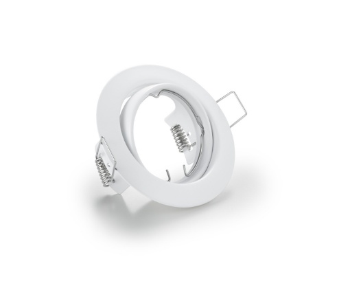 Immagine di Faretto Incasso Orientabile Bianco Jura 83 mm Trio