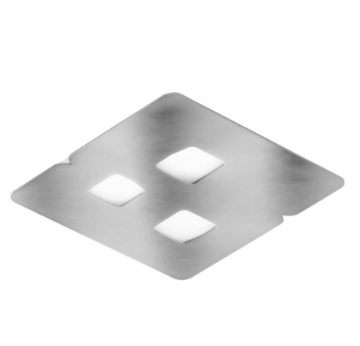 Immagine di Plafoniera Moderna 3 Luci Led Gx53 Giselle P/P Gea Luce