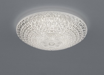 Immagine di Plafoniera Classica Effetto Cristallo Kuma Led Switch Dimmer Ø40 cm Trio Lighting
