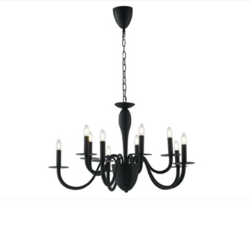Immagine di Lampadario Con Bracci Metallo Bianco Oro 10 Luci Armstrong Fan Europe