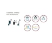 Immagine di Plafoniera Led Ventilatore Luce Dimmerabile Wifi Borea Intec Light