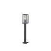 Immagine di Lampioncino Da Giardino Squadrato Metallo Vetro Mirage H90 cm IP44 Intec Light