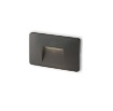 Immagine di Segnapasso Per Esterno Led 3w CCT Fissaggio Parete o Cassetta 503 Breen Antracite Intec