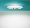 Immagine di Plafoniera Disco Led Luce Indiretta Horizon S Bianco Cromo Decòrative