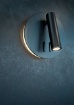 Immagine di Applique da Parete Ios 176 Nero Con Spot Cilindro Led Maytoni
