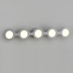 Immagine di Applique Specchio Bagno Abbi 5 Led Cromo L54 cm IP44 ACB