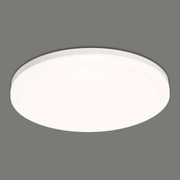 Immagine di Plafoniera Rotonda Angus Led 34W CCT 2700K - 3000K Bianco Opale Ø40 cm ACB