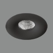 Immagine di Faretto Rotondo da Incasso GU10 Antea Nero 98mm ACB