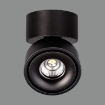 Immagine di Faretto Nero Orientabile Led TRIAC Apex Ø10 cm ACB