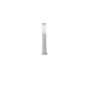 Immagine di Paletto Da Esterno Cilindro Bianco Moderno 70cm IP44 Tokyo Intec Light