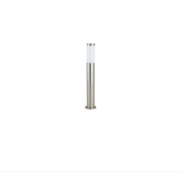 Immagine di Paletto Cilindro Da Esterno Nichel 70cm IP44 Tokyo Intec Light
