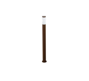 Immagine di Lampioncino Cilindrico Da Esterno 110cm Bronzo IP44 Tokyo Intec Light