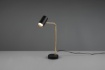Immagine di Lumetto Moderno Orientabile Marley Ottone Nero Trio Lighting