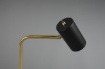 Immagine di Lumetto Moderno Orientabile Marley Ottone Nero Trio Lighting