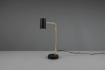 Immagine di Lumetto Moderno Orientabile Marley Ottone Nero Trio Lighting