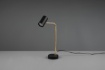Immagine di Lumetto Moderno Orientabile Marley Ottone Nero Trio Lighting