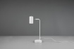 Immagine di Lampada Da Tavolo Sottile Marley Luce Orientabile Cilindro Bianco Trio Lighting
