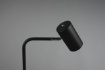 Immagine di Lampada da Tavolo Nera Con Faretto Direzionabile GU10 Marley Trio