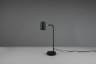 Immagine di Lampada da Tavolo Nera Con Faretto Direzionabile GU10 Marley Trio