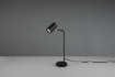 Immagine di Lampada da Tavolo Nera Con Faretto Direzionabile GU10 Marley Trio
