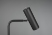 Immagine di Piantana Nera Sottile Luce Orientabile Led GU10 Marley Trio Lighting