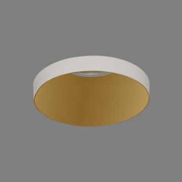 Immagine di Incasso Rotondo Bianco Oro GU10 Einar 82 mm ACB