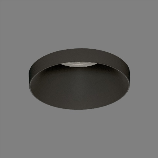 Immagine di Faretto da Incasso Rotondo Sporgente Einar Nero 82 mm ACB