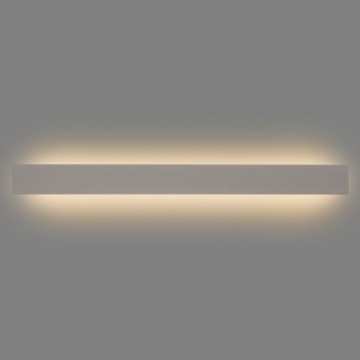 Immagine di Applique Rettangolare Bianca Fosca Led Sopra e Sotto L90 cm ACB