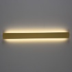 Immagine di Applique Fosca Rettangolo Oro Led CCT Sopra e Sotto Parete L90 cm ACB