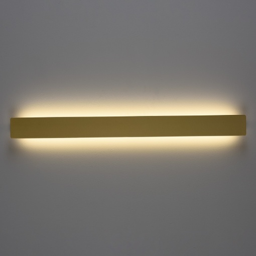 Immagine di Applique Lineare Fosca Oro 90 cm Led CCT 30W Luce Sopra e Sotto ACB