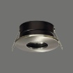 Immagine di Faretto da Incasso Tondo Per Bagno Hera Nichel 82mm GU10 IP54 ACB