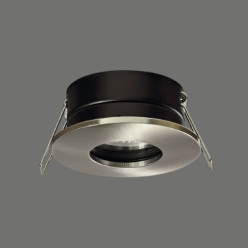 Immagine di Faretto da Incasso Tondo Per Bagno Hera Nichel 82mm GU10 IP54 ACB