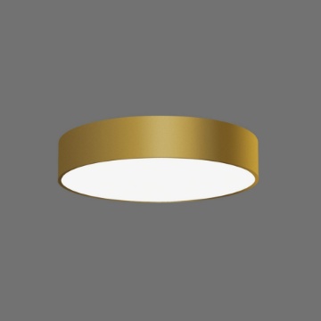 Immagine di Plafoniera Oro Rotonda Led 40w CCT Temperatura Settabile Isia Ø40 cm ACB